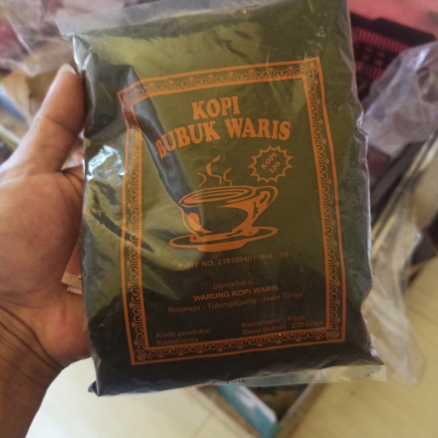 100gram Green Coffee Waris Coffee Coffee With Green Beans From Indonesia Original 100%