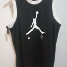 NWT Nike Air Jordan men's jumpman jersey AR0026-010 black size M