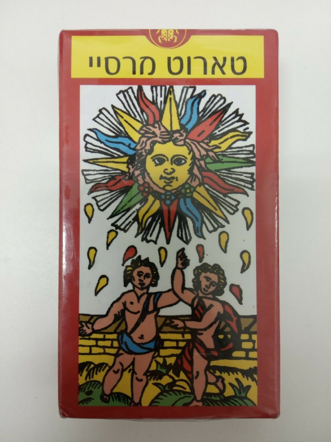 Tarot de marseille claude burdel hebrew edition made in italy brand new