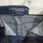 American eagle women's high waisted jegging crop blooming bright blue size 0