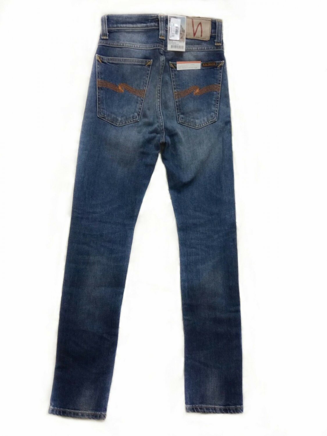 Nudie jeans High Kai conjunctions high waisted skinny organic denim