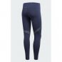 Adidas women's running tights how we do long CG1103 mid rise blue size L