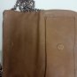 MNG Mango womens chain leather bag limited edition black brown