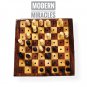 Handmade Hand Crafted Mini Wooden Chess Vintage Traveller Chess Set