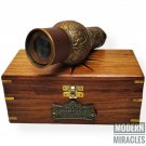 Antique Marine Nautical Home Decor 18" Engraved Telescope with Wooden Box Gift