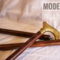 Brass Handle Vintage Style Wooden Shaft Walking Cane Stick Victorian Style Gift