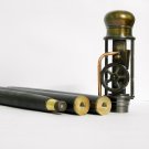 Collectible Walking Cane Stick With Working Steam Engine Model Brass Steampunk