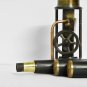 Collectible Walking Cane Stick With Working Steam Engine Model Brass Steampunk