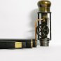 Collectible Walking Cane Stick With Working Steam Engine Model Brass Steampunk
