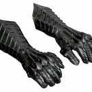 Black Antique Nazgul Gauntlets Steel Medieval Armor Gloves Crusader Larp Guntlet