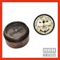 3" Table Marine Open Compass Victorian Navy Desk Antique Brass Maritime Gift