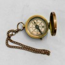 Modern Miracles Antique Brass Compass Vintage Flat Compass Pocket Gift item.