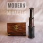 Nautical Telescope 6 inch Brass Finish Mini Pirate Spyglass with Wooden Box