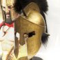 Corinthian Armor Helmet with Black Plume Medieval Knight Spartan 300 leonidas