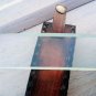 Antique Color Leather Knife Shape Magnifying Glass Magnifier Beautiful DecorGift