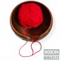 Premium Rosewood HandMade Wooden Yarn Bowl Crochet & wool Knitting Bowl Gift