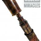 Nautical Spyglass Antique Mounted Solid Brass Pirate Telescope,Maritime Spyglass