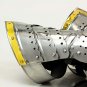 Antique Medieval Knight Templar Shiny Steel Viking Heavy Armour German Gauntlets