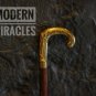 Antique Style Brass Head Handle Walking Stick Wooden Designer Vintage Cane Gift