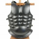 Medieval Roman Greek Muscle Body Armor Cuirass Black ~ Armour Breastplate Black