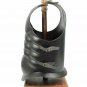 Medieval Roman Greek Muscle Body Armor Cuirass Black ~ Armour Breastplate Black