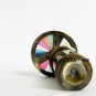 Vintage brass kaleidoscope double wheel style antique brass finish replica