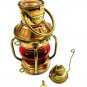 Nautical Anchor Copper Oil Lamp Vintage Maritime Boat Ship Lantern Light Decor