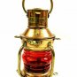 Nautical Anchor Copper Oil Lamp Vintage Maritime Boat Ship Lantern Light Decor