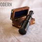 6 inch Brass Finish Nautical Telescope Mini Pirate Spyglass with Wooden Box