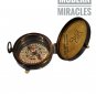 Antique Nautical 3" Brass Maritime Compass Adventure Collectable Decor