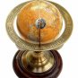 Vintage Brass Antique Armillary Tabletop Marine Sphere Globe Nautical Decor