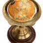 Vintage Brass Antique Armillary Tabletop Marine Sphere Globe Nautical Decor