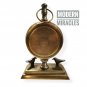 Antique Marine Vintage Desk Clock with Stand Brass Antique Home Decor