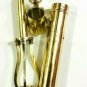 Nautical Polished Brass Desk Telescope with Stand Collectibles Antique Decor