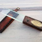 Vintage Antique Style Brass Knife Type Magnifying Glass Collectable Item Replica