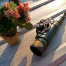 Spyglass Antique Style 18'' Nautical Brass Telescope With Leather Box Best Gift