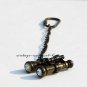 Set of 5 Vintage Binocular Brass Key Chain Marine Antique Monocular Key Ring