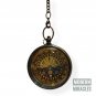 Antique vintage brass 2" compass nautical maritime locket compass beautiful gift