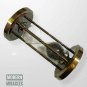 Antique Brass Sand Timer Vintage Nautical Decorative Hourglass with Compass