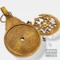 Antique Finish English Arabic Calendar Navigation Astrolobe Globe Astrological