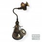 Antique Finish Rotary Dial Candlestick Stylish Brass Telephone Wired Working