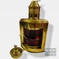 10" NAUTICAL BRASS RED PORT Triangle LANTERN SHIP OIL LAMP Maritime Boat Light