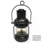 10" Antique Oil Ship Lantern Nautical Black Polished Port Lantern LAMP Maritime
