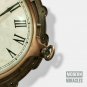 15" Antique Nautical Aluminium Porthole Wall clock Maritime Decor Vintage Gift