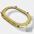 Large Brass Porthole Nautical Maritime Boat Ship Porthole Window Wall Mirror