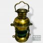 15" Antique Oil Ship Lantern Nautical Brass Green Port Lantern LAMP Maritime