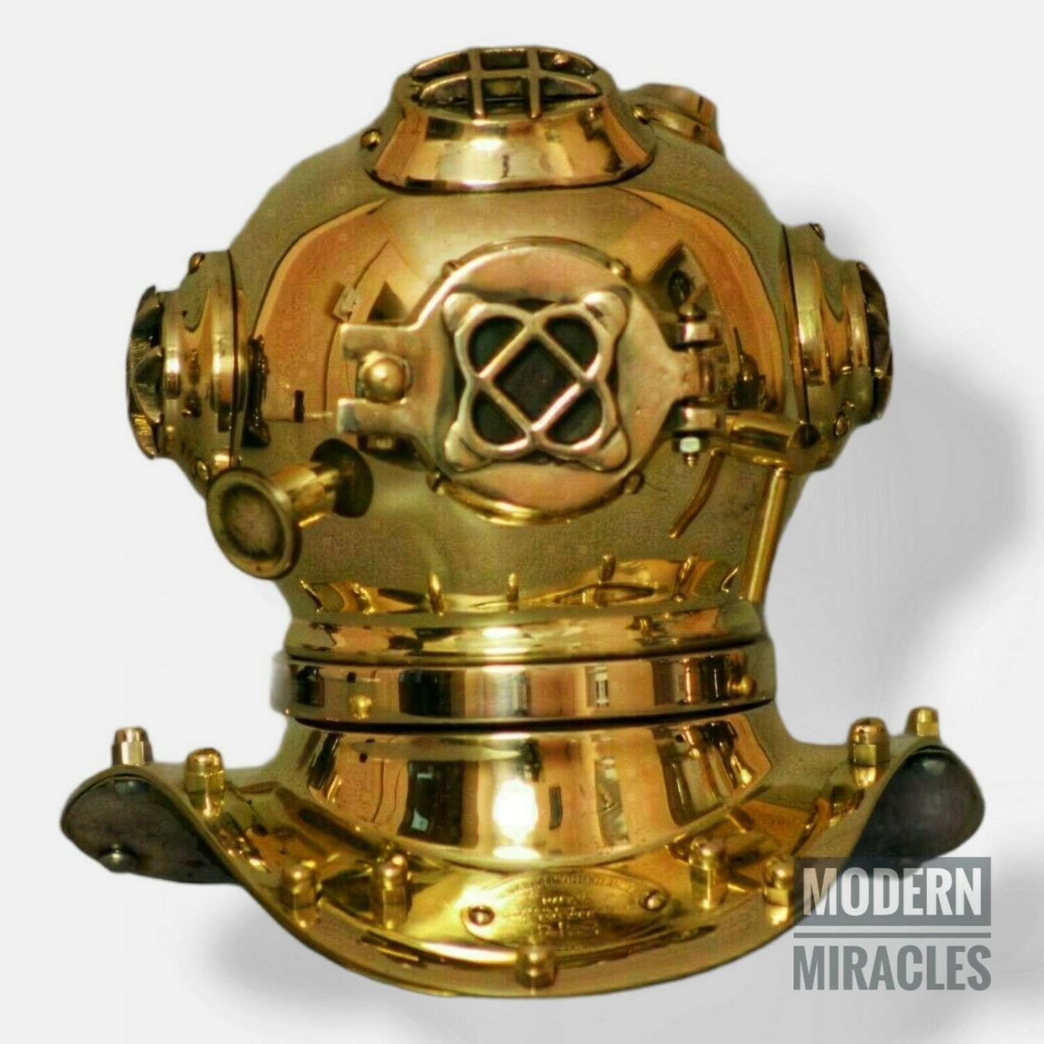 U.S Navy Mini Divers Diving Helmet Brass Finish Diving Divers Helmet Halloween