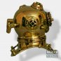 U.S Navy Mini Divers Diving Helmet Brass Finish Diving Divers Helmet Halloween