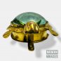 Antique Desk Turtle Style Clock Vintage Brass Home Decor Nautical Maritime Watch