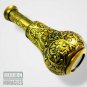 Antique Maritime Brass Engraved Pocket Telescope Nautical Spyglass Leather Case
